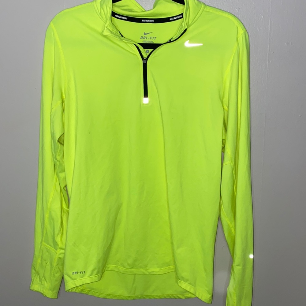 🎱Adorable Neon yellow Nike pullover! - Picture 2 of 8
